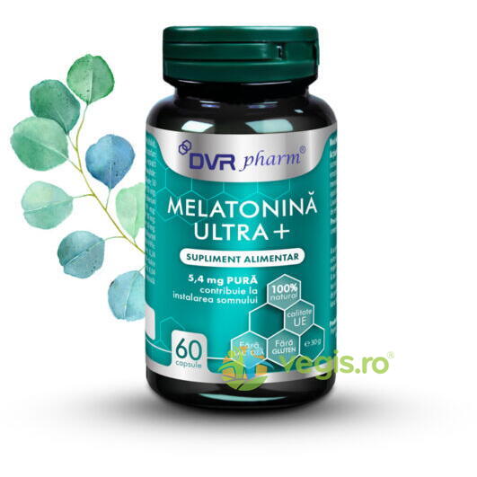 Melatonina Ultra 60cps, DVR PHARM, Remedii Capsule, Comprimate, 1, Vegis.ro