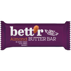 Baton cu Crema de Migdale fara Zahar Adaugat Ecologic/Bio 30g BETTR