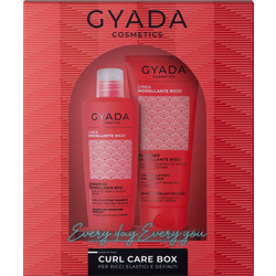 GYADA COSMETICS, Set Sampon si Balsam cu Ulei de Cocos si Argan pentru Modelarea Buclelor 250ml + 200ml, Vegis.ro
