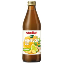 VOELKEL, Bautura Kombucha cu Limete si Ghimbir Ecologica/Bio 330ml, Vegis.ro