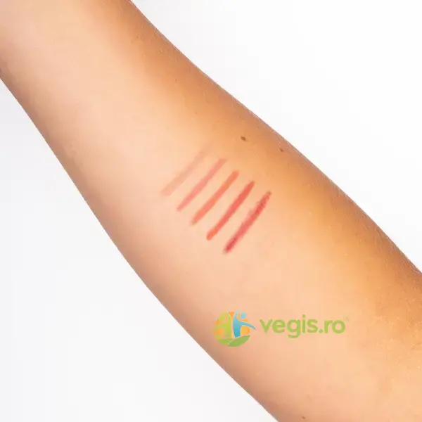 Creion Contur de Buze Maro Nude cu Efect de Lunga Durata, cu Jojoba si Ceara Vegetala Bio 1.1g, CHARLOTTE BIO, Machiaje naturale, 3, Vegis.ro