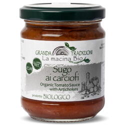 LA MACINA BIO, Sos din Rosii si Anghinare fara Gluten Ecologic/Bio 180g, Vegis.ro