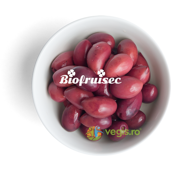 Masline Intregi in Saramura Selectie Kalamon Ecologice/Bio 200g, BIOFRUISEC, Alimente BIO/ECO, 3, Vegis.ro
