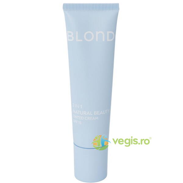 Crema Coloranta BB Cream 2 in 1 SPF15 Medium 02 Natural Beauty 30ml, BLONDESISTER, Cosmetice ten, 8, Vegis.ro
