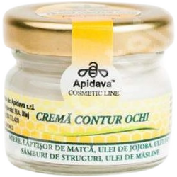 Crema Contur Ochi cu Laptisor de Matca si Ulei de Jojoba 30ml APIDAVA