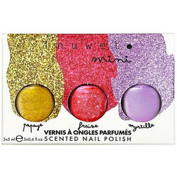 Set Cadou 3 Oje Parfumate pe Baza de Apa pentru Copii INUWET