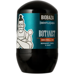 Deodorant Roll-On pe Baza de Bicarbonat de Sodiu cu Ulei de Bergamota, Busuioc si Extract de Salvie Botanist 50ml BIOBAZA