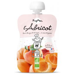 POPOTE, Piure cu 65% Caise +4/6 Luni Ecologic/Bio 120g, Vegis.ro