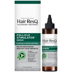 HAIR RESQ, Ser Tratament pentru Indesirea si Stimularea Cresterii Parului Follicle Stimulator Petal Fresh Pure 60ml, Vegis.ro