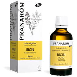PRANAROM, Ulei de Ricin Bio  50ml, Vegis.ro
