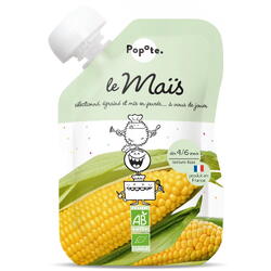 POPOTE, Piure cu 75% Porumb Dulce +4/6 Luni Ecologic/Bio 120g, Vegis.ro