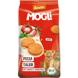 MOGLI, Crackers cu Tomate si Ierburi pentru Pizza Ecologici/Bio 125g, Vegis.ro