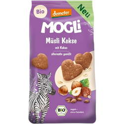 MOGLI, Biscuiti cu Alune de Padure si Cacao Ecologici/Bio 125g, Vegis.ro