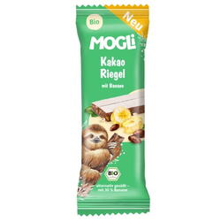 MOGLI, Baton cu Banane si Cacao Ecologic/Bio 25g, Vegis.ro