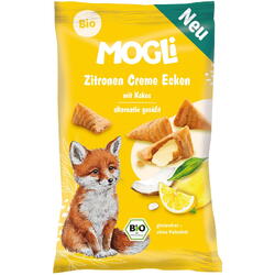 MOGLI, Mini Pernute Crocante Umplute cu Crema de Cocos si Lamaie Ecologice/Bio 30g, Vegis.ro