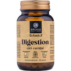 Digestion - Capsule cu 6 Uleiuri Esentiale pentru Digestie, Flora Intestinala si Confort dupa Masa 60cps ARONIA CHARLOTTENBURG