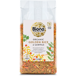 Orez Auriu si Linte Ecologic/Bio 250g BIONA