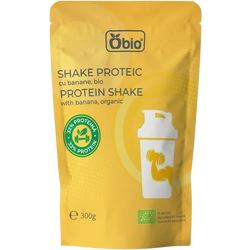 Shake Proteic cu Banane Ecologic/Bio 300g OBIO