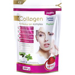 Colagen + Hialuron Complex cu Aroma de Capsuni 400g