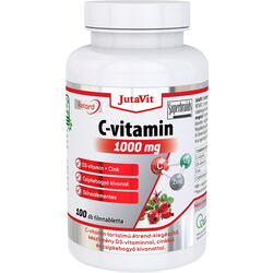 Vitamina C 100mg Retard cu Extract de Macese + D3 + Zinc 100tb JUTAVIT