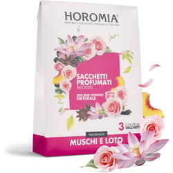 Saculeti Parfumati Multifunctionali cu Orez Muschi e Loto 3buc HOROMIA