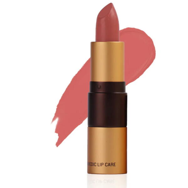 Ruj Natural Ayurvedic Peachy Mist (Nuanta 540) 4g, SOULTREE, Machiaje naturale, 1, Vegis.ro