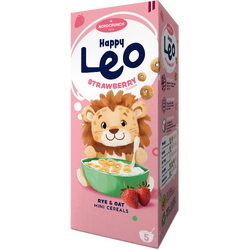 NORDCRUNCH, Cereale din Secara si Ovaz cu Capsuni Happy Leo 150g, Vegis.ro
