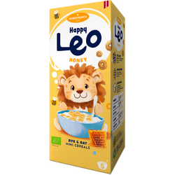 NORDCRUNCH, Cereale din Secara si Ovaz cu Miere Happy Leo Ecologice/Bio 150g, Vegis.ro
