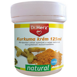 DR. HERZ, Crema cu Extract de Curcuma 125ml, Vegis.ro