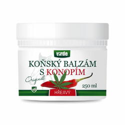VIRDE, Balsam de Cal cu Efect de Incalzire cu Canepa 250ml, Vegis.ro