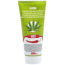 VIRDE, Balsam cu Efect de Incalzire cu Canepa 200ml, Vegis.ro