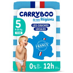 Scutece C5 (12-25kg) Marimea 5 fara Parfum 40buc CARRYBOO