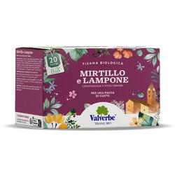 VALVERBE, Ceai cu Afine si Zmeura Ecologic/Bio 20dz, Vegis.ro