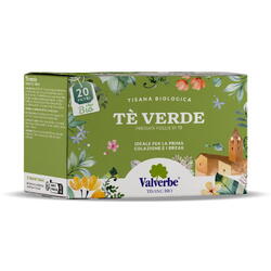 VALVERBE, Ceai Verde Ecologic/Bio 20dz, Vegis.ro