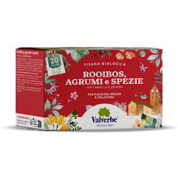 VALVERBE, Ceai de Rooibos cu Citrice si Condimente Ecologic/Bio 20dz, Vegis.ro