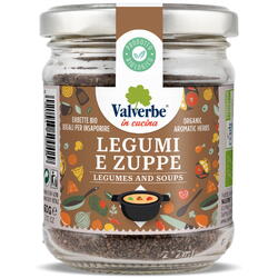 VALVERBE, Amestec de Condimente pentru Legume si Supe Ecologic/Bio 60g, Vegis.ro