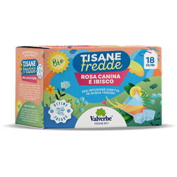 VALVERBE, Ceai Rece cu Hibiscus si Macese Ecologic/Bio 18dz, Vegis.ro