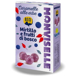 VALVERBE, Bomboane din Plante cu Afine si Fructe de Padure Ecologice/Bio 30g, Vegis.ro