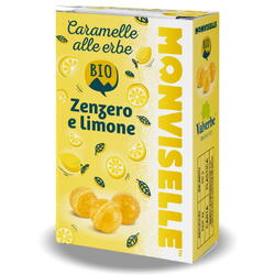 VALVERBE, Bomboane din Plante cu Ghimbir si Lamaie de Sicilia Ecologice/Bio 30g, Vegis.ro