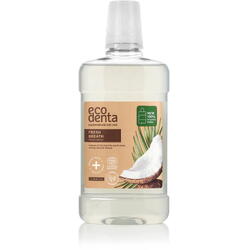 ECODENTA, Apa de Gura cu Aroma de Cocos si Menta Fresh Breath Bio 500ml, Vegis.ro