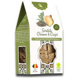 AMBROZIA, Saratele cu Chimen si Ceapa 107g, Vegis.ro