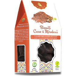 AMBROZIA, Biscuiti cu Cacao si Mirodenii fara Zahar Adaugat 130g, Vegis.ro