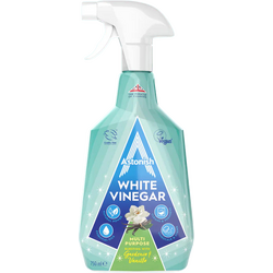 ASTONISH, Solutie de Curatare cu Otet Alb Multi Suprafete Gardenie & Vanilie 750ml, Vegis.ro