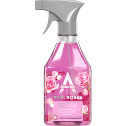 ASTONISH, Spray Dezinfectant Pink Roses 550ml, Vegis.ro
