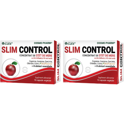 COSMOPHARM, Pachet Slim Control 30cps + 30cps, Vegis.ro