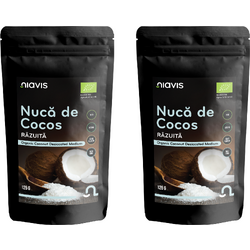 Pachet Nuca de Cocos Razuita Ecologica/Bio 125g + 125g NIAVIS