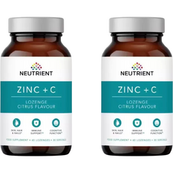 Pachet Zinc + Vitamina C 60cpr masticabile + 60cpr masticabile NEUTRIENT