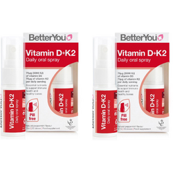 Pachet Vitamina D+K2 Spray Oral 12ml + 12ml BETTERYOU