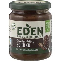 EDEN, Budinca din Gris Dur de Grau cu Cacao Ecologica/Bio 250g, Vegis.ro