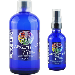 Pachet Argentum Special (77ppm) 480ml+60ml PURE LIFE